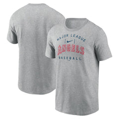 Los Angeles Angels Nike Home Team Athletic Arch T-Shirt - Heather Gray - Nike on Sale