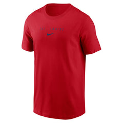 St. Louis Cardinals Nike Large Logo Back Stack T-Shirt - Red - Nike Online