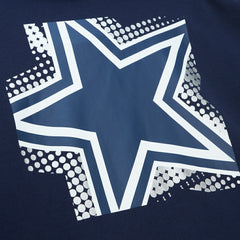 Mitchell & Ness Dallas Cowboys Women's Gridiron Classics Big Face 7.0 Pullover Hoodie Navy