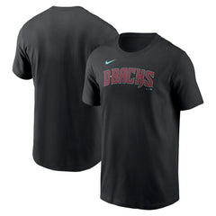 Arizona Diamondbacks Nike Wordmark T-Shirt - Black - Nike Discount