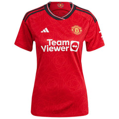 Manchester United Women's 2023/24 Home Replica Jersey Red - Adidas for sale