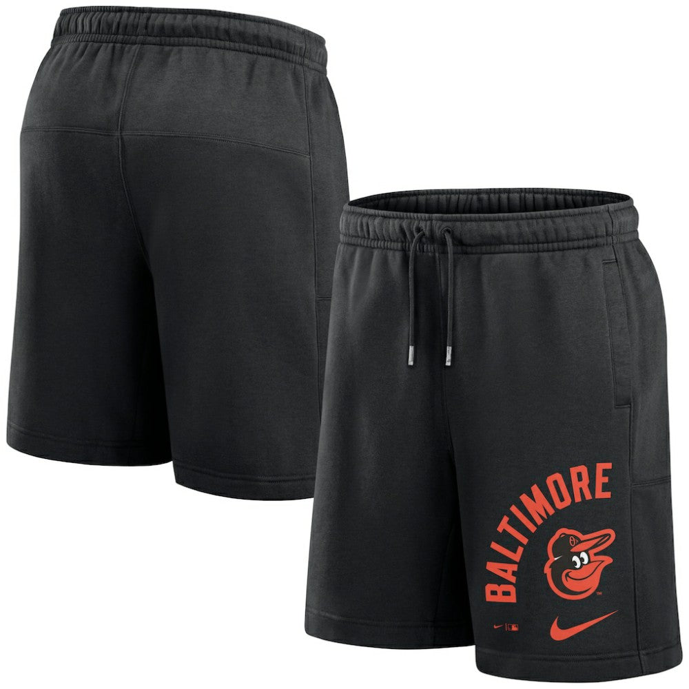 Baltimore Orioles Nike Arched Kicker Shorts - Black - Nike on Sale