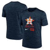 Houston Astros Nike Large Logo Velocity T-Shirt - Navy - Nike Sale