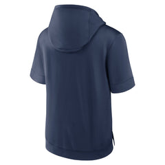Houston Astros Nike Tri Code Lockup Short Sleeve Pullover Hoodie - Navy - Nike Discount