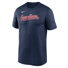 Cleveland Guardians Nike Legend Fuse Wordmark T-Shirt - Navy - Nike Sale