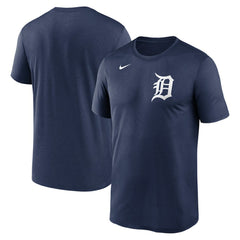 Detroit Tigers Nike Legend Fuse Wordmark T-Shirt - Navy - Nike Online