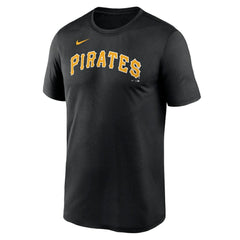 Pittsburgh Pirates Nike Legend Fuse Wordmark T-Shirt - Black - Nike Discount