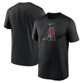 Arizona Diamondbacks Nike Legend Fuse Large Logo Dri-FIT T-Shirt - Black - Nike on Sale