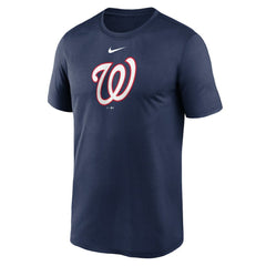 Washington Nationals Nike Legend Fuse Large Logo Dri-FIT T-Shirt - Navy - Nike on Sale