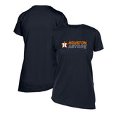 Houston Astros Levelwear Women's Birch Chase T-Shirt - Navy - MLB Lifestyle