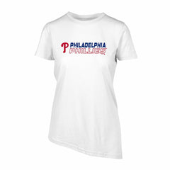 Philadelphia Phillies Levelwear Women's Birch Chase T-Shirt - White - MLB Lifestyle