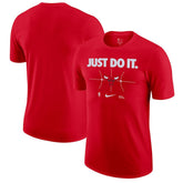 Chicago Bulls Just Do It T-Shirt for sale Red | Nike
