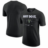 Milwaukee Bucks Just Do It T-Shirt Black | Nike discount