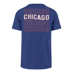 Chicago Cubs '47 Hang Back Franklin T-Shirt - Royal - 47 brand Discount