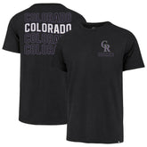 Colorado Rockies '47 Hang Back Franklin T-Shirt - Black - 47 brand on Sale
