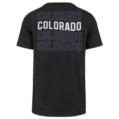 Colorado Rockies '47 Hang Back Franklin T-Shirt - Black - 47 brand on Sale