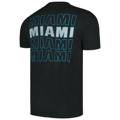 Miami Marlins '47 Hang Back Franklin T-Shirt - Black - 47 brand Sale