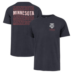 Minnesota Twins '47 Hang Back Franklin T-Shirt - Navy - 47 brand Discount