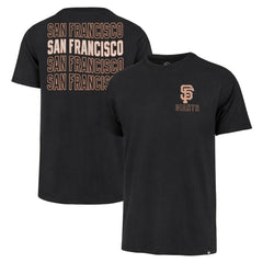 San Francisco Giants '47 Hang Back Franklin T-Shirt - Black - 47 brand Lifestyle