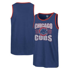 Chicago Cubs '47 Upload Franklin Tank Top - Royal - 47 brand Sale