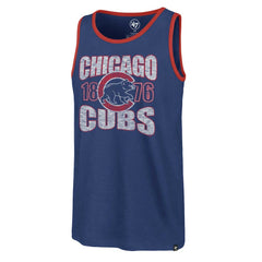 Chicago Cubs '47 Upload Franklin Tank Top - Royal - 47 brand Sale