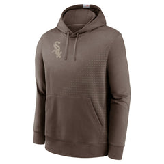 Chicago White Sox Nike Statement Pullover Hoodie - Light Brown - Nike Online