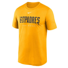 San Diego Padres Nike Knockout Legend Performance T-Shirt - Gold - Nike Lifestyle