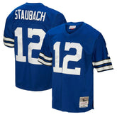 Mitchell & Ness Roger Staubach Dallas Cowboys Big & Tall 1971 Legacy Retired Player Jersey Navy