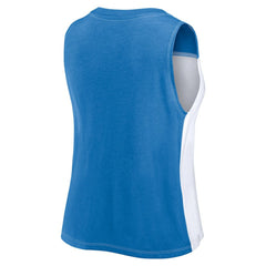 Los Angeles Dodgers Fanatics Women's Color-Block Tank Top - Royal/White - Fanatics Online