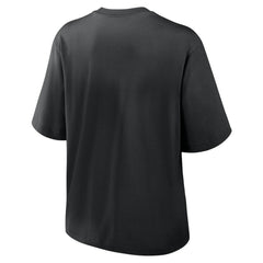 Chicago White Sox Nike Women's Knockout Boxy T-Shirt - Black - Nike on Sale