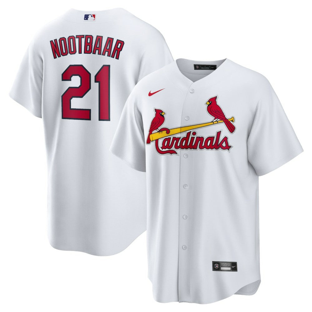 Lars Nootbaar St. Louis Cardinals Nike Home Replica Jersey - White - Nike Online