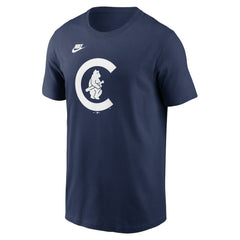 Chicago Cubs Nike Cooperstown Collection T-Shirt - Navy - Nike Lifestyle