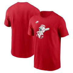Cincinnati Reds Nike Cooperstown Collection T-Shirt - Red - Nike on Sale