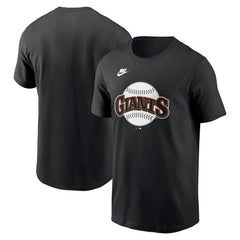San Francisco Giants Nike Cooperstown Collection T-Shirt - Black - Nike Lifestyle