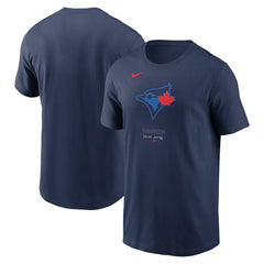Toronto Blue Jays Nike 2024 City Connect Large Logo T-Shirt - Navy - Nike on Sale