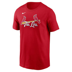 St. Louis Cardinals Nike City Connect Wordmark T-Shirt - Red - Nike Sale
