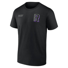 Colorado Rockies Fanatics Split Zone T-Shirt - Black - Fanatics Lifestyle