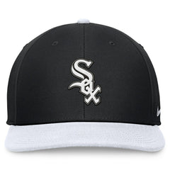 Chicago White Sox Nike Two-Tone Snapback Hat - Black/White - Nike on Sale