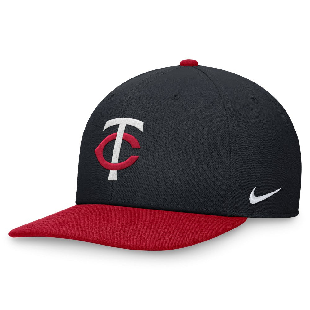 Minnesota Twins Nike Two-Tone Snapback Hat - Navy/Red - Nike Online