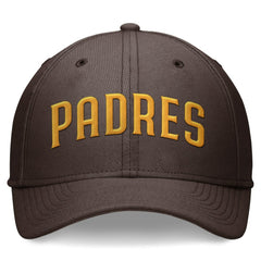 San Diego Padres Nike Performance Flex Hat - Brown - Nike Lifestyle