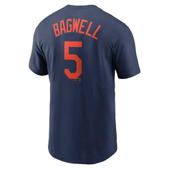 Jeff Bagwell Houston Astros Nike Cooperstown Collection Fuse Name & Number T-Shirt - Navy - Nike Sale