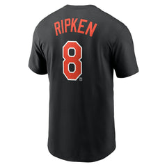 Cal Ripken Jr. Baltimore Orioles Nike Fuse Name & Number T-Shirt - Black - Nike Sale