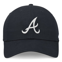 Atlanta Braves Nike Club Adjustable Hat - Navy - Nike Lifestyle