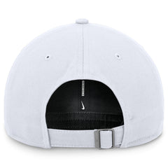 New York Yankees Nike Club Adjustable Hat - White - Nike Discount
