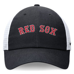 Boston Red Sox Nike Wordmark Adjustable Trucker Hat - Navy - Nike Online