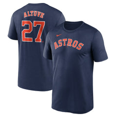 Jose Altuve Houston Astros Nike Legend Name & Number Performance T-Shirt - Navy - Nike Sale
