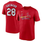 Nolan Arenado St. Louis Cardinals Nike Legend Name & Number Performance T-Shirt - Red - Nike on Sale