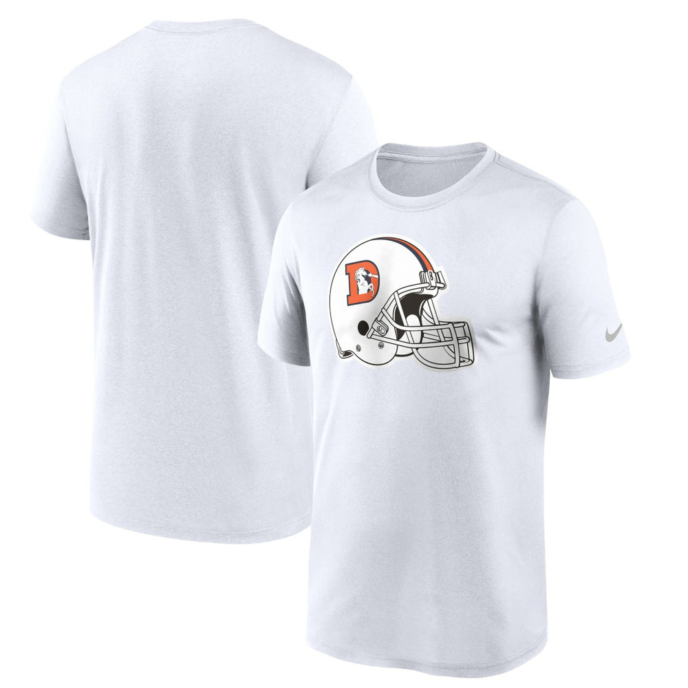 Nike Denver Broncos Throwback Performance T-Shirt White