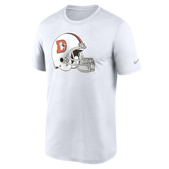 Nike Denver Broncos Throwback Performance T-Shirt White