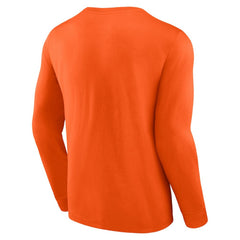 Philadelphia Flyers Fanatics Strike the Goal Long Sleeve T-Shirt - Orange - NHL 200250633